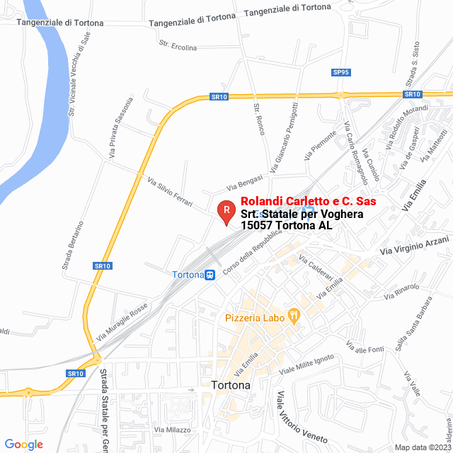 apri la mappa di Rolandi Carletto e C. Sas