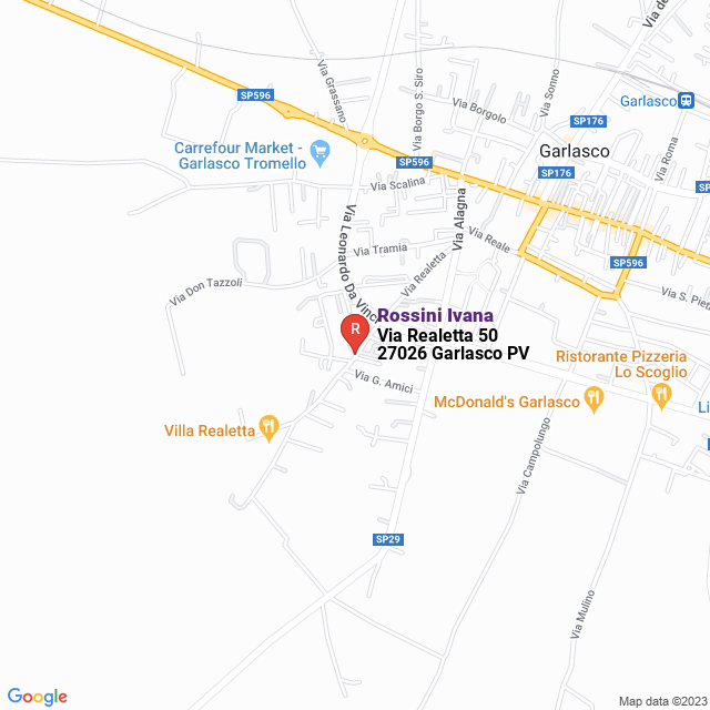 apri la mappa di Rossini Ivana