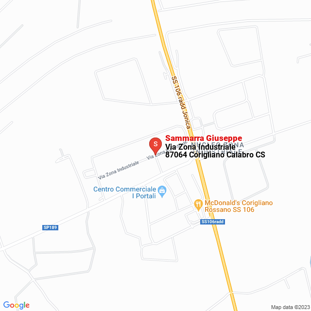 apri la mappa di Sammarra Giuseppe