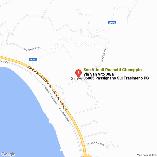 apri la mappa di San Vito di Rossetti Giuseppin