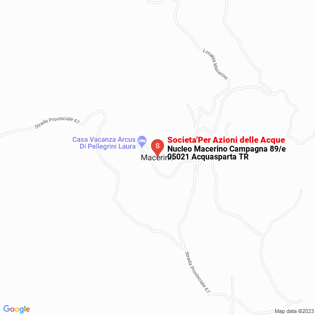 apri la mappa di Societa‘Per Azioni delle Acque