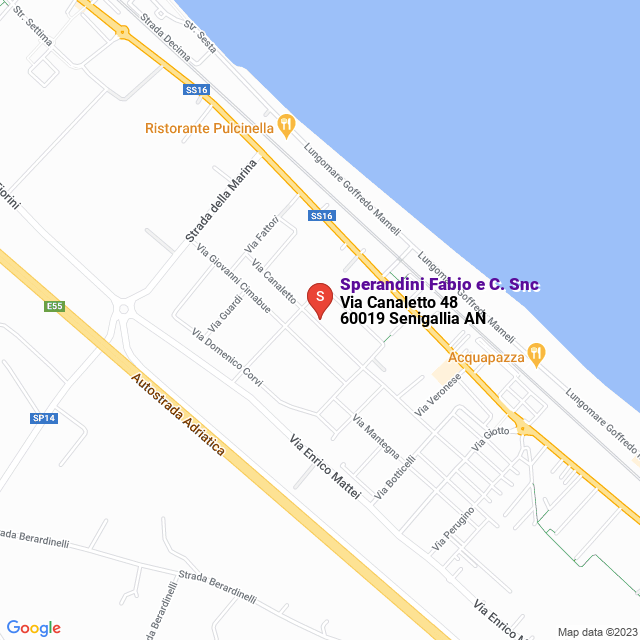 apri la mappa di Sperandini Fabio e C. Snc