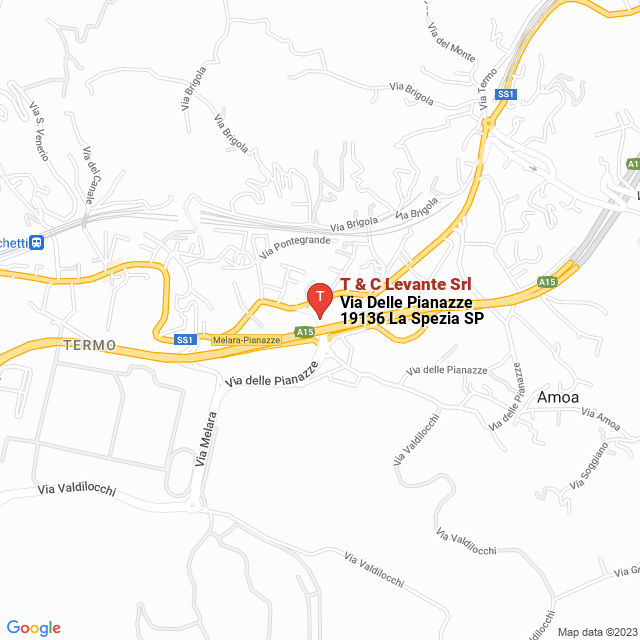apri la mappa di T & C Levante Srl