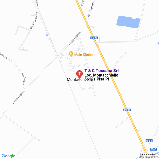 apri la mappa di T & C Toscana Srl
