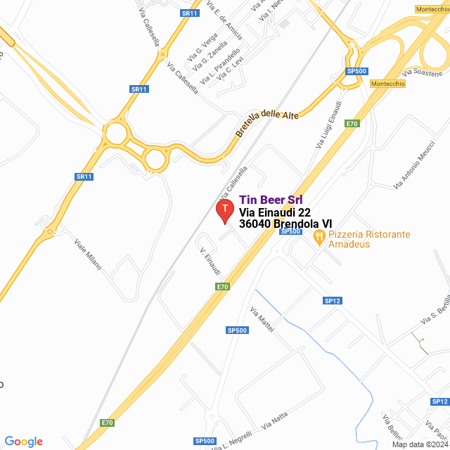 apri la mappa di Tin Beer Srl