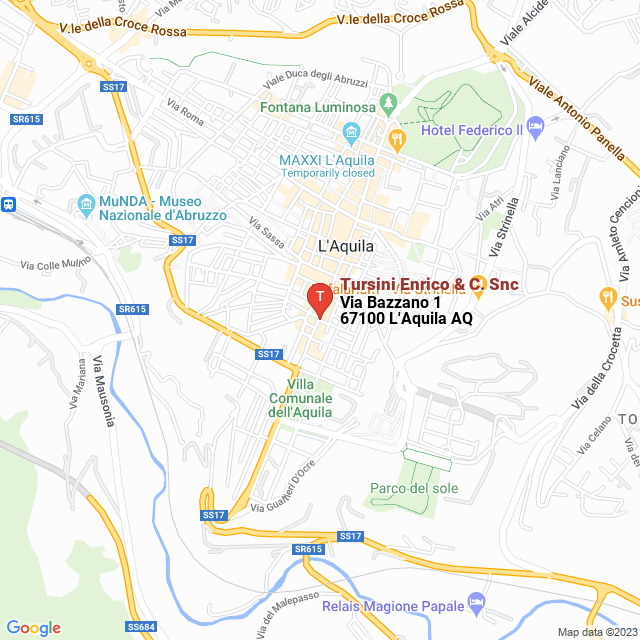 apri la mappa di Tursini Enrico & C. Snc