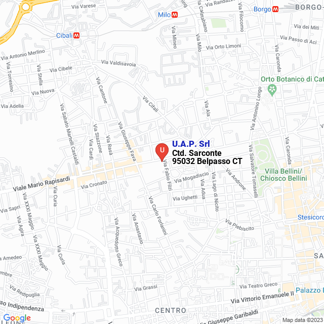 apri la mappa di U.A.P. Srl
