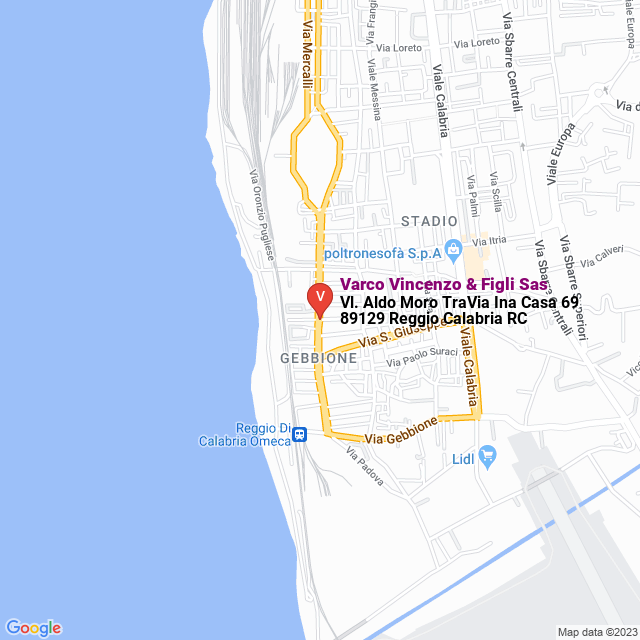 apri la mappa di Varco Vincenzo & Figli Sas