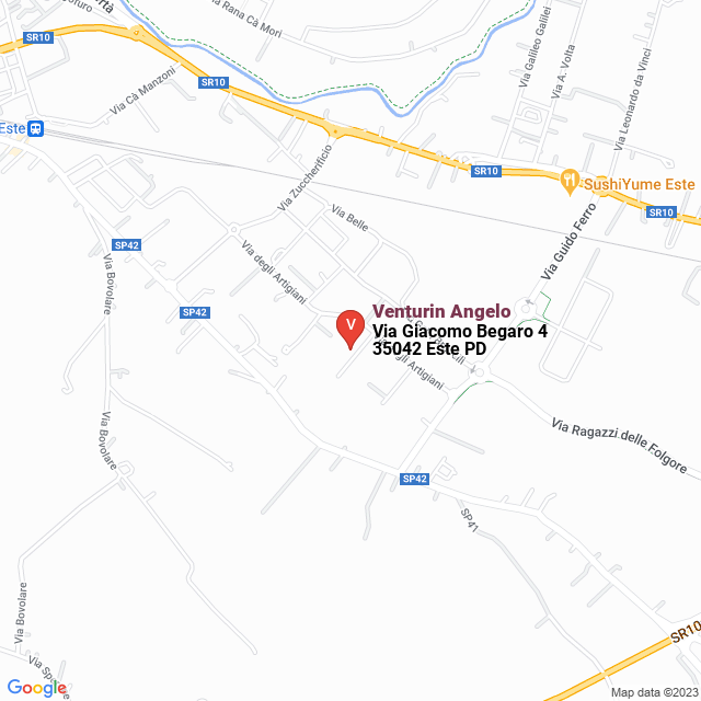 apri la mappa di Venturin Angelo