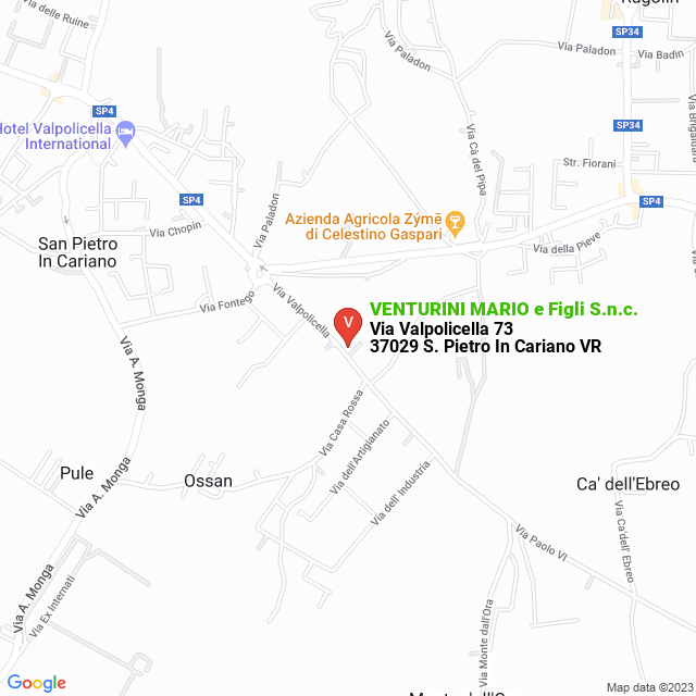 apri la mappa di VENTURINI MARIO e Figli S.n.c.