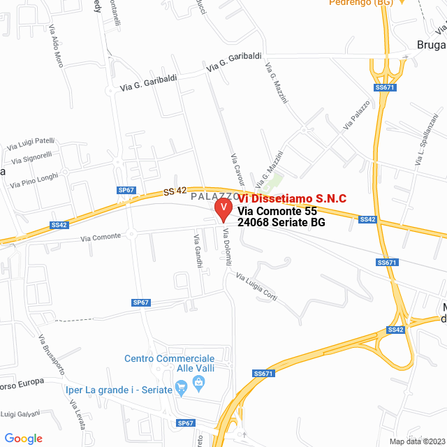 apri la mappa di Vi Dissetiamo S.N.C