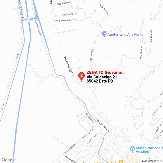 apri la mappa di ZENATO Giovanni.