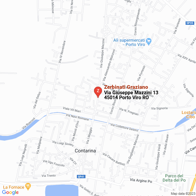 apri la mappa di Zerbinati Graziano