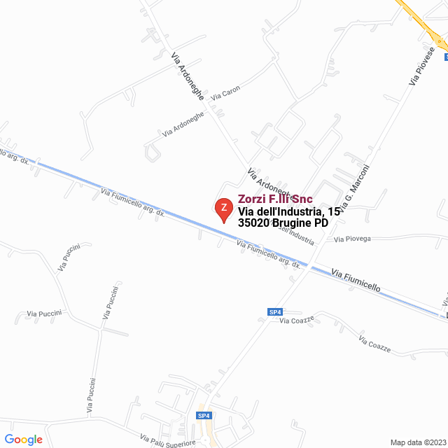 apri la mappa di Zorzi F.lli Snc