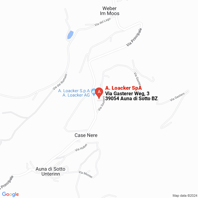 apri la mappa di A. Loacker SpA