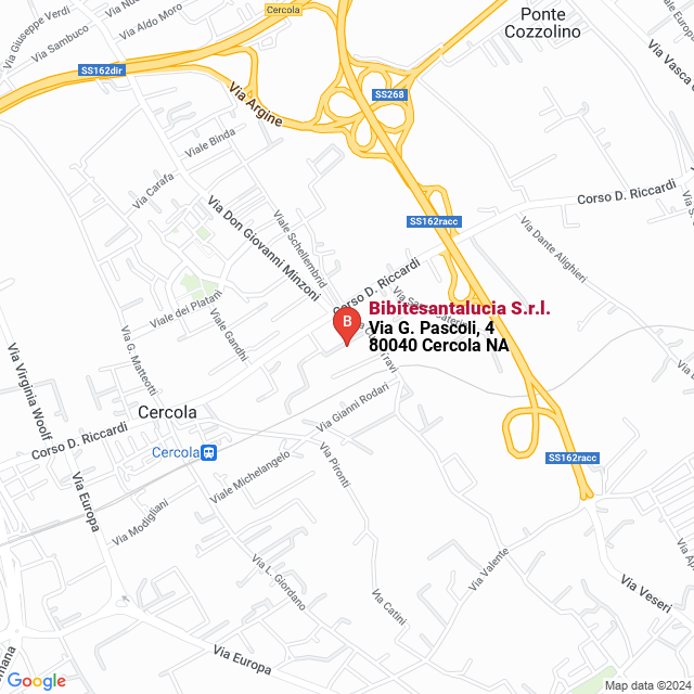 apri la mappa di Bibitesantalucia S.r.l.