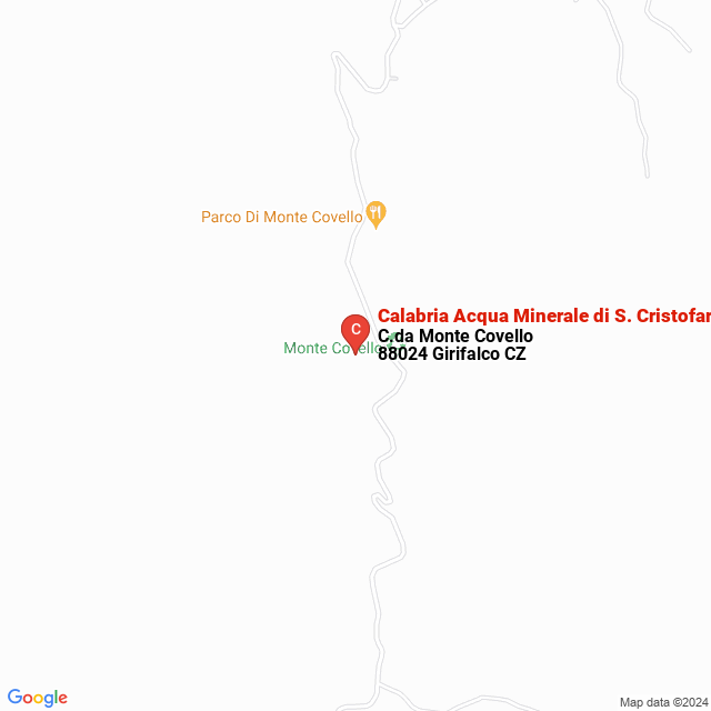 apri la mappa di Calabria Acqua Minerale di S. Cristofaro & C. S.a.s.