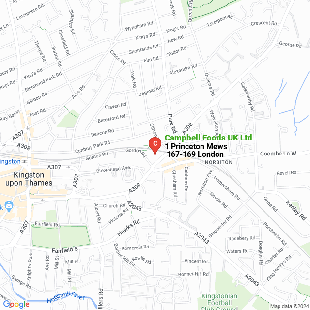 apri la mappa di Campbell Foods UK Ltd