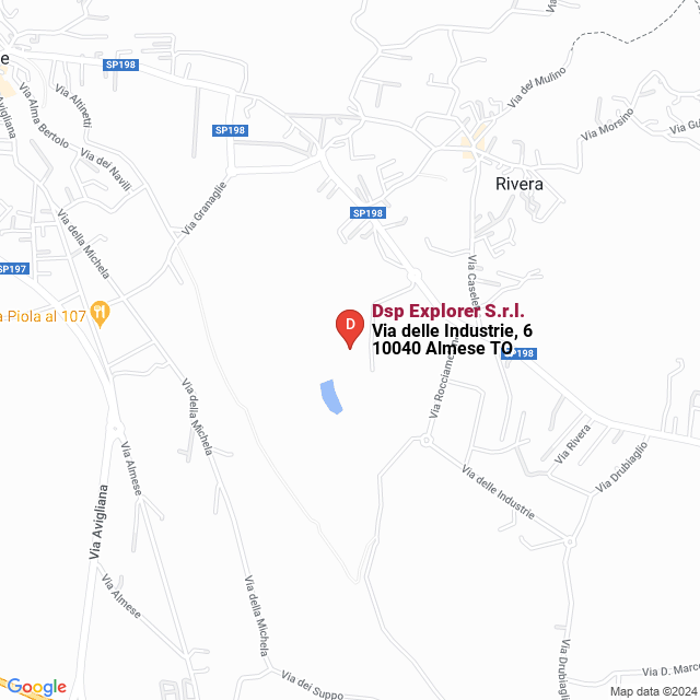 apri la mappa di Dsp Explorer S.r.l.