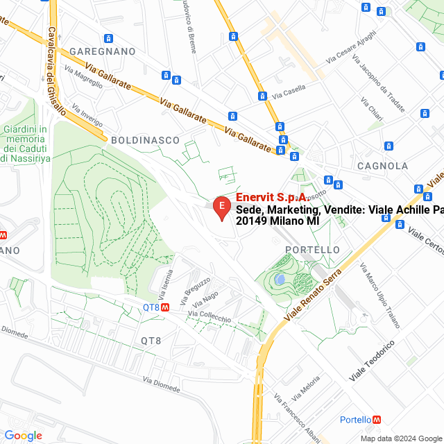 apri la mappa di Enervit S.p.A.