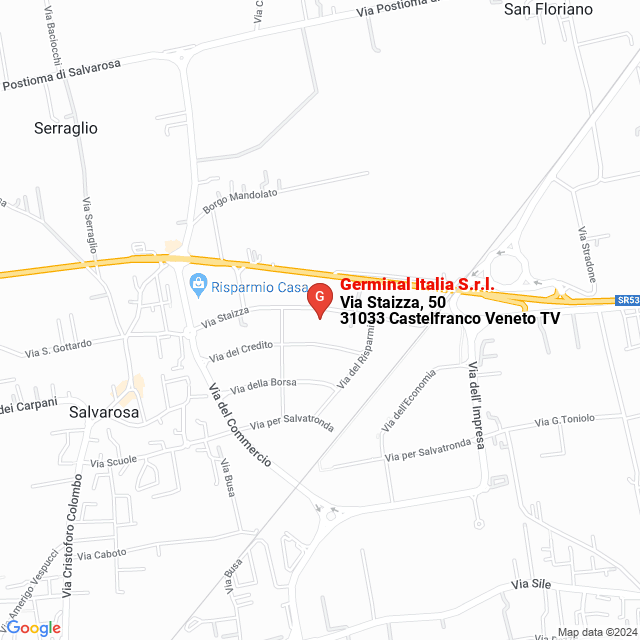 apri la mappa di Germinal Italia S.r.l.