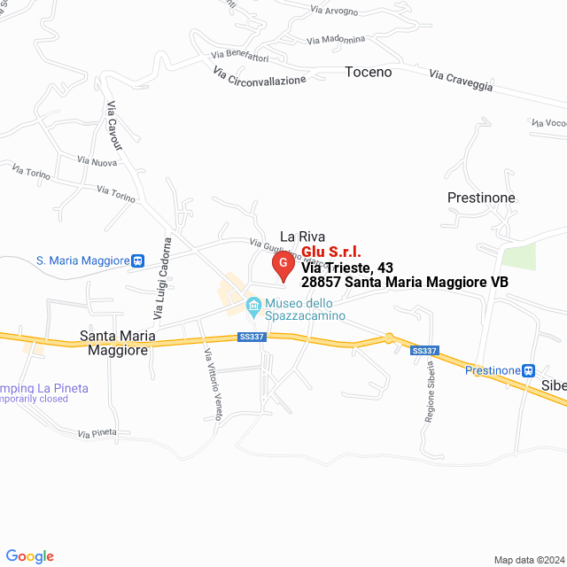 apri la mappa di Glu S.r.l.