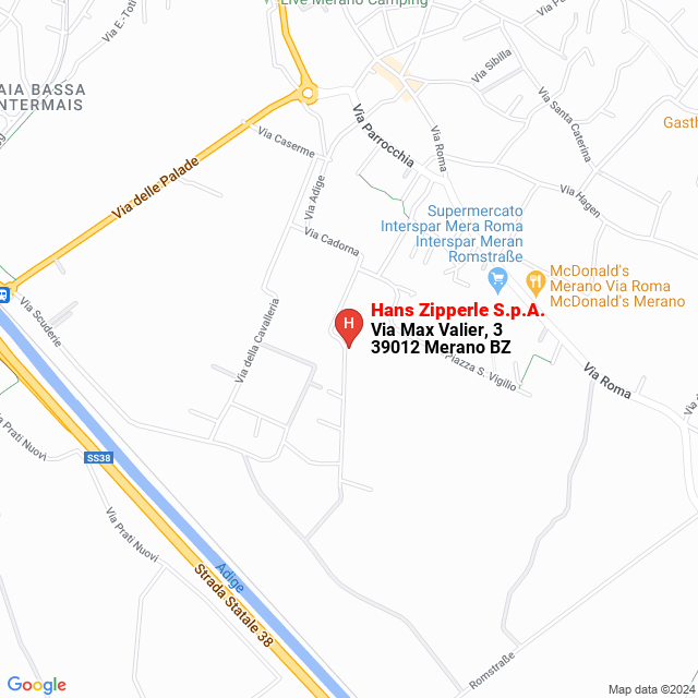 apri la mappa di Hans Zipperle S.p.A.