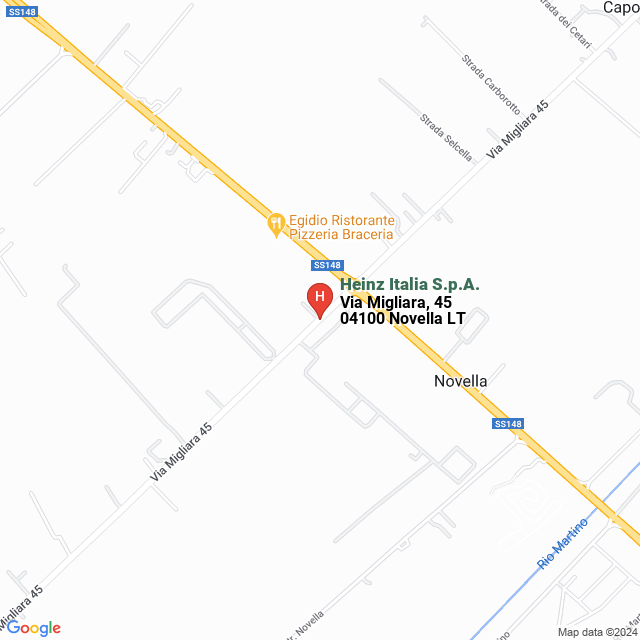 apri la mappa di Heinz Italia S.p.A.