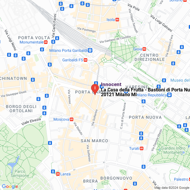 apri la mappa di Innocent