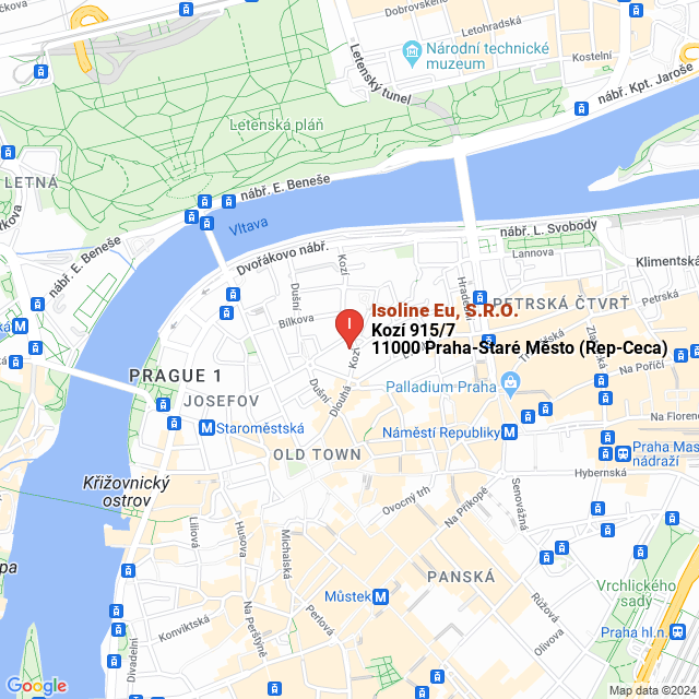 apri la mappa di Isoline Eu, S.R.O.