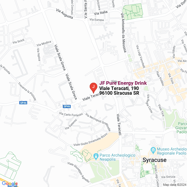 apri la mappa di JF Pure Energy Drink