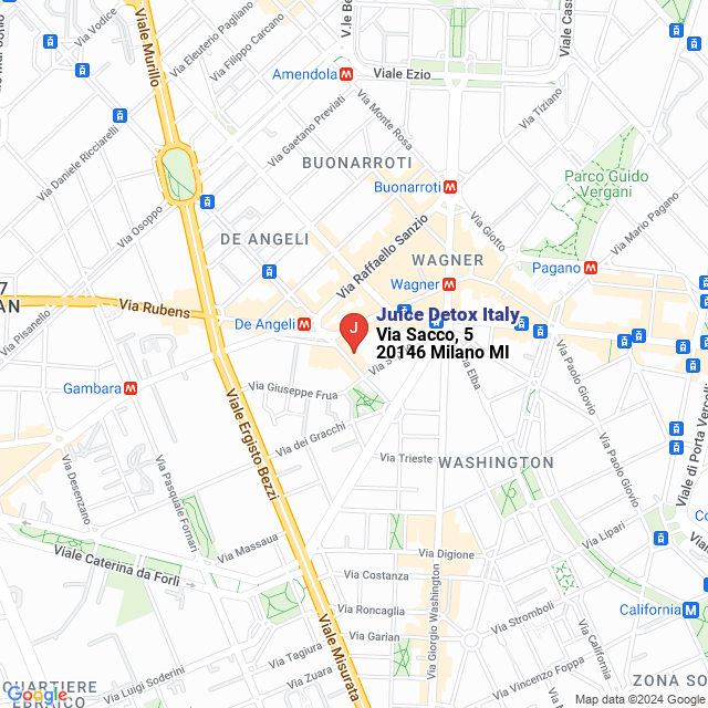 apri la mappa di Juice Detox Italy