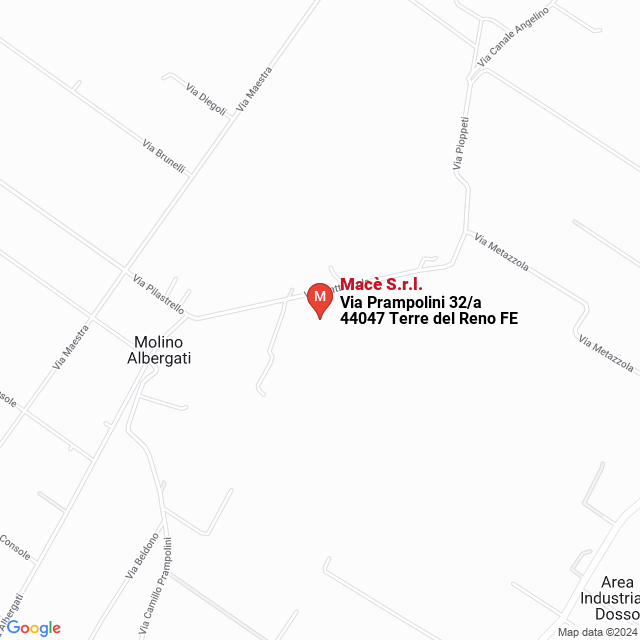 apri la mappa di Macè S.r.l.