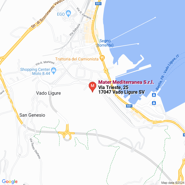 apri la mappa di Mater Mediterranea S.r.l.