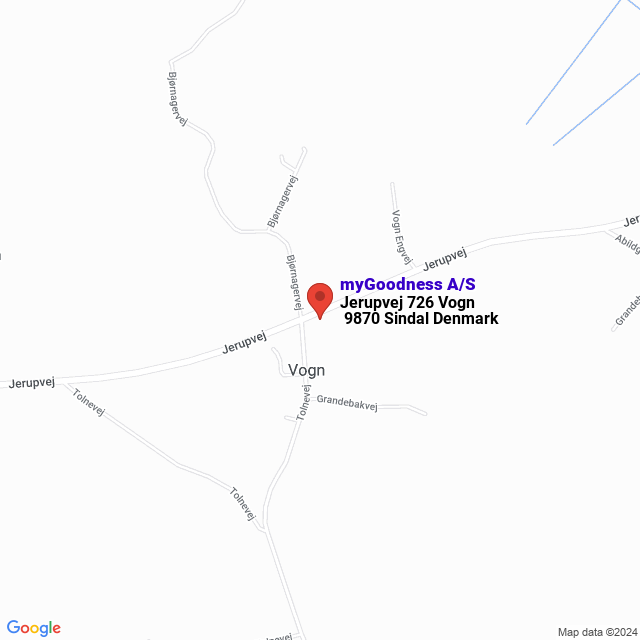 apri la mappa di myGoodness A/S