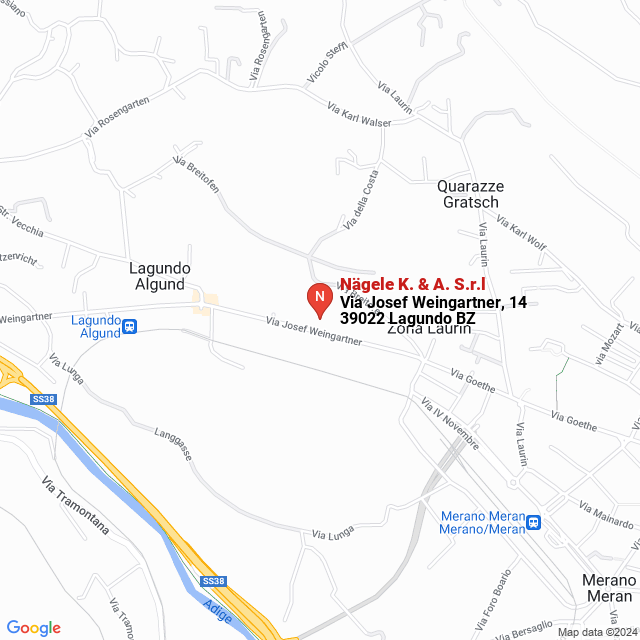 apri la mappa di Nägele K. & A. S.r.l