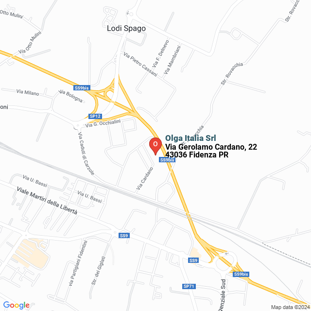apri la mappa di Olga Italia Srl