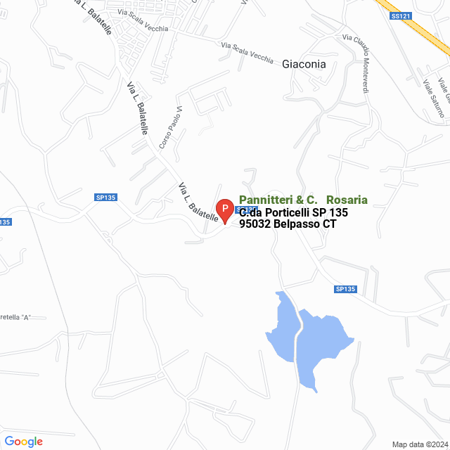 apri la mappa di Pannitteri & C. - Rosaria