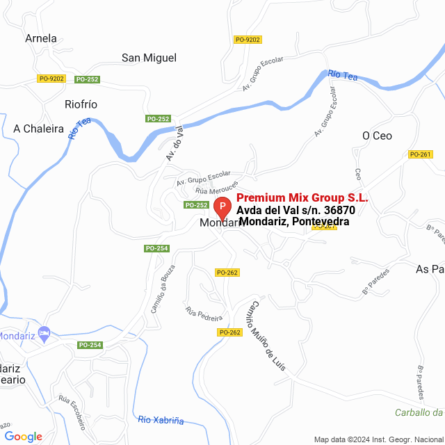 apri la mappa di Premium Mix Group S.L.