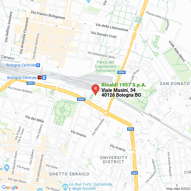 apri la mappa di Rinaldi 1957 S.p.A.