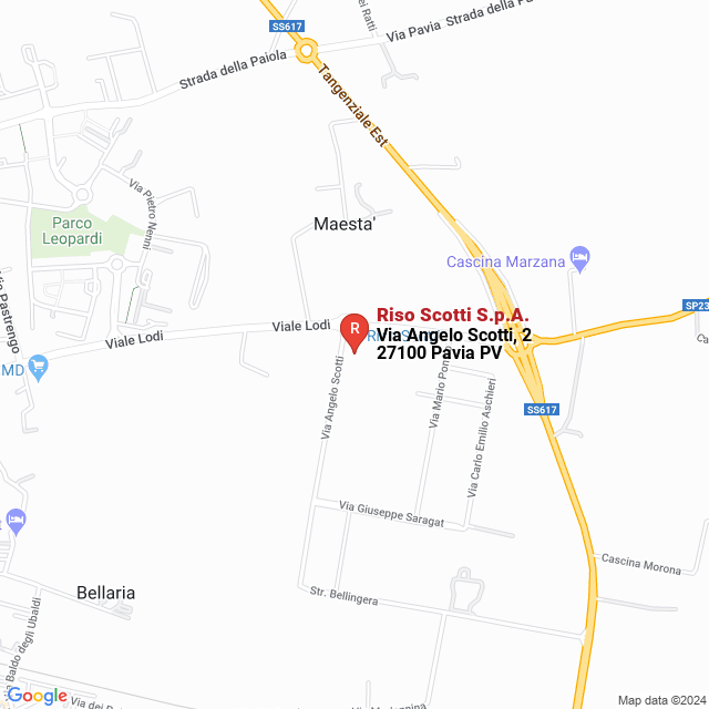 apri la mappa di Riso Scotti S.p.A.