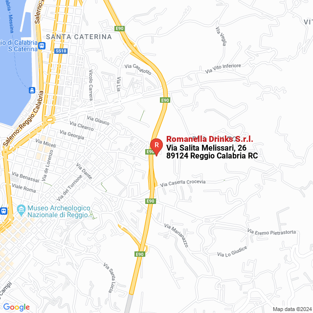 apri la mappa di Romanella Drinks S.r.l.
