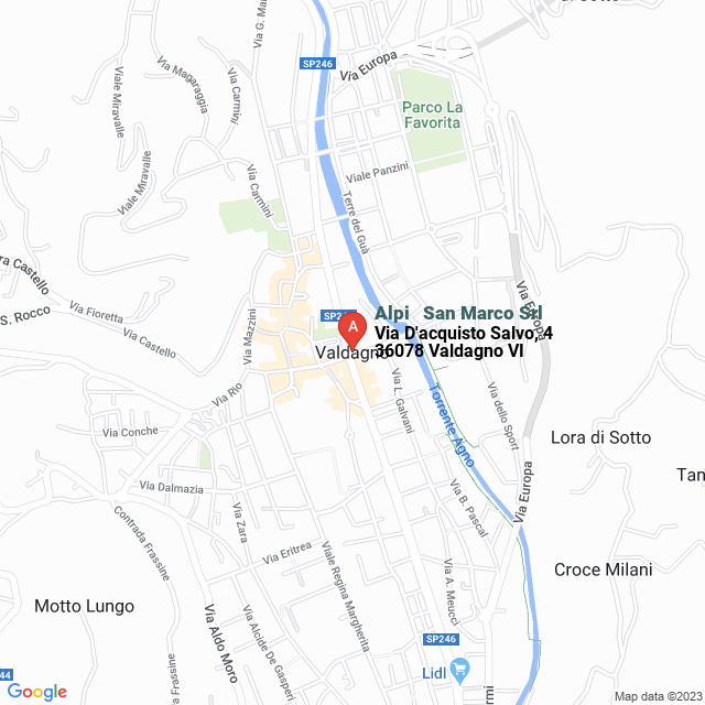 apri la mappa di Alpi - San Marco Srl