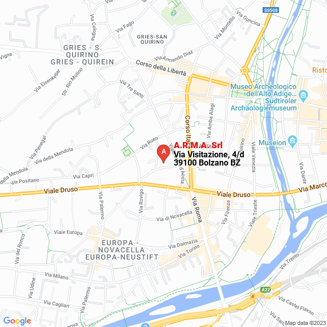 apri la mappa di A.R.M.A. Srl