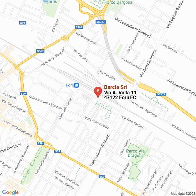 apri la mappa di Barcia Srl