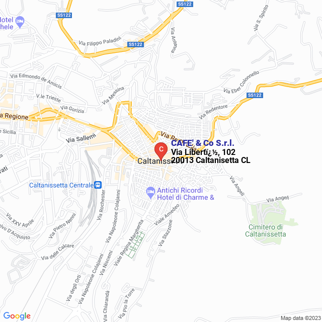 apri la mappa di CAFE‘ & Co S.r.l.