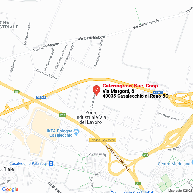 apri la mappa di Cateringross Soc. Coop