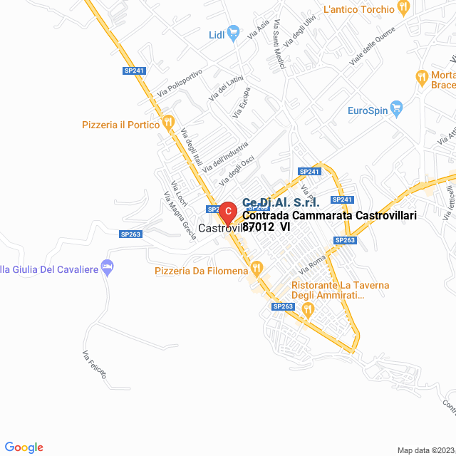 apri la mappa di Ce.Di.Al. S.r.l.