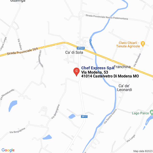 apri la mappa di Chef Express SpA