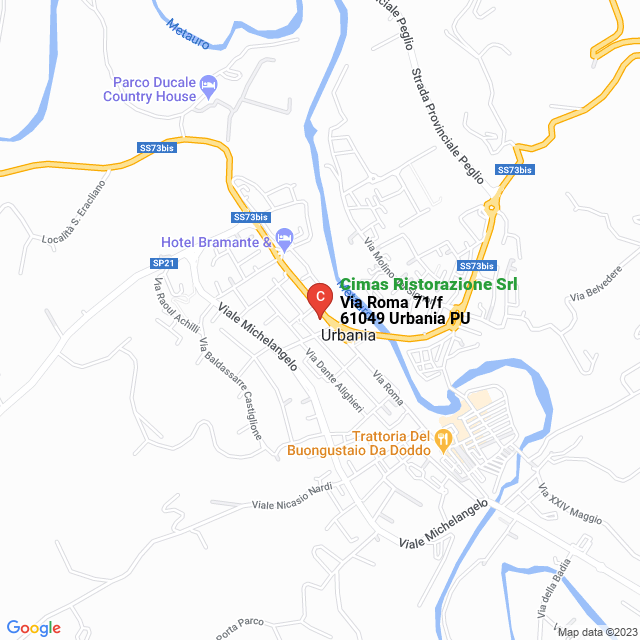 apri la mappa di Cimas Ristorazione Srl